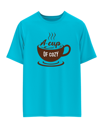 A CUP OF COZY - OVERSIZED T-SHIRT